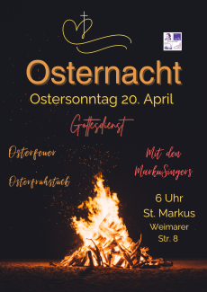 Osternacht in St. Markus